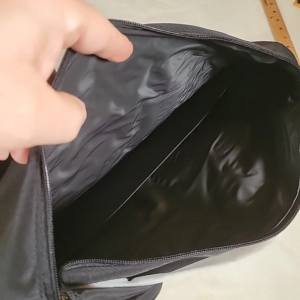 Estee Lauder Large Duffle Bag Travel Bag Black Double Handle‎
